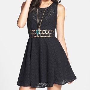 Free People Black Daisy Dress size 2